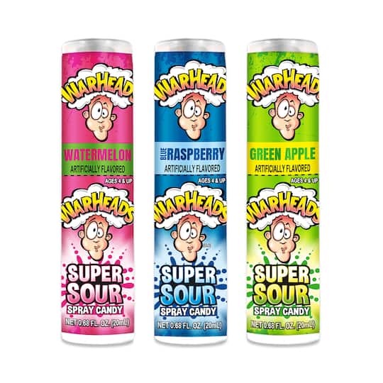 Assorted Warheads® Super Sour Spray Candy
